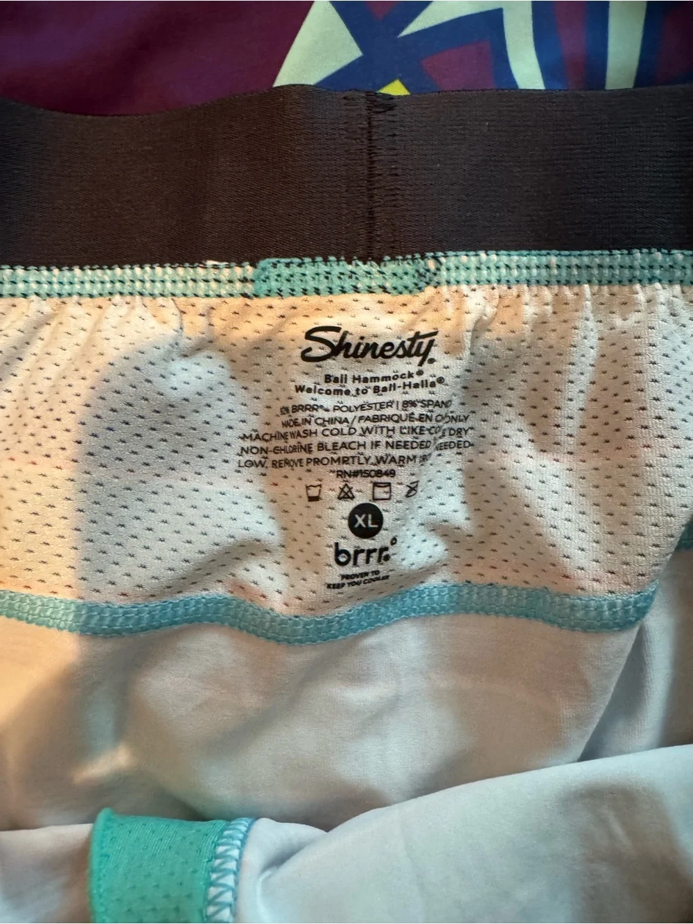 Shinesty Men’s Purple & Multi-Color Boxer Brief 3-Pack Lot